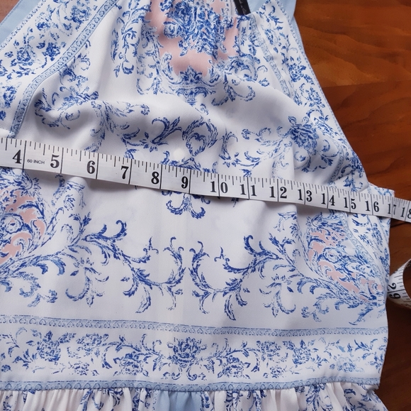 BCBG Cambria Dress in Light Crystal Blue - Picture 4 of 8